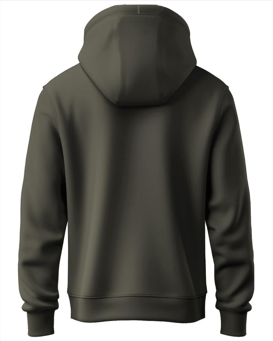 ADRO Men's 320 GSM Hoodie: Soft, Warm Cotton Fleece - Regular Fit & Plus Size Available.