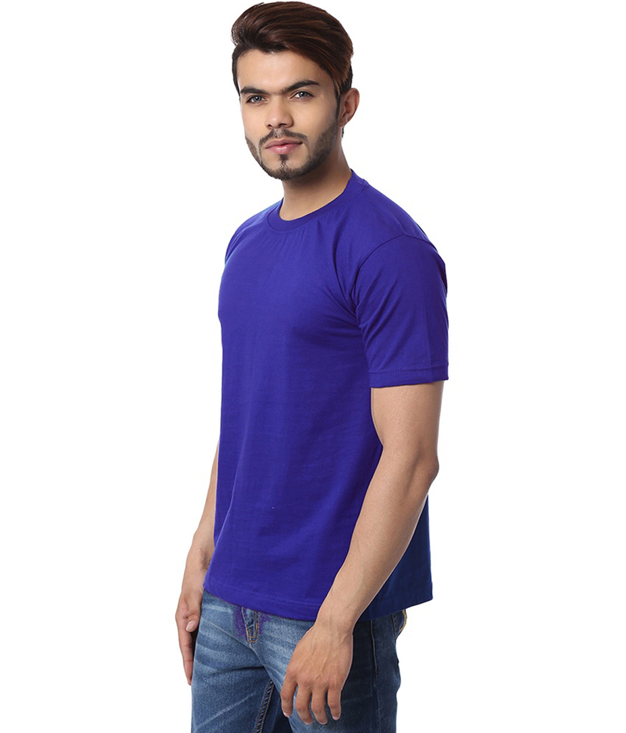 Ketex Round Neck Men's Polyester Blend Dri Fit T-Shirts (Pack of 2)