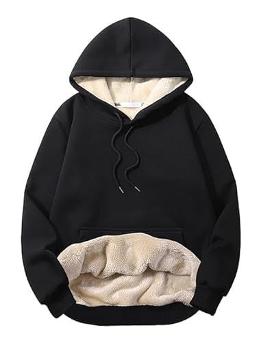 Women's Fleece Sherpa Hoodie: Soft, Warm & Stylish Outerwear.