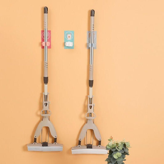 Mop Broom Holder-Wall Mounted Cartoon Mop,