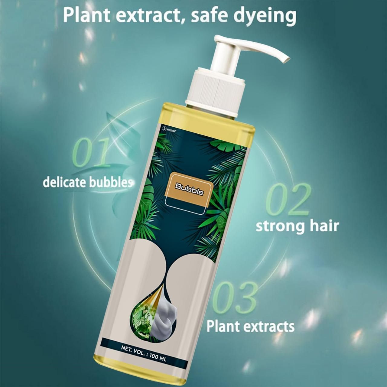 Natural Plant Bubble Hair Dye