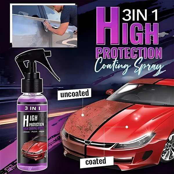 Car Wax Polish Spray