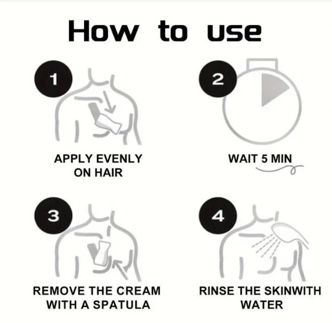Hair Removal Cream for Men