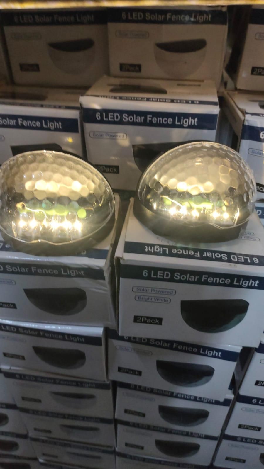 Solar Fence Lights