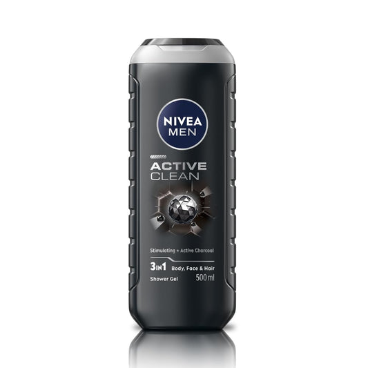 NIVEA MEN 500ml Active Clean Shower Gel