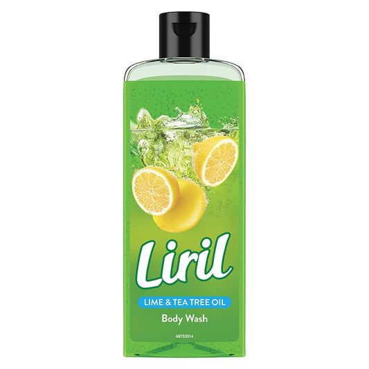 Liril Body Wash: Lemon-Tea Tree, Glycerin, Paraben-Free, Extra Foam - 250 ml.