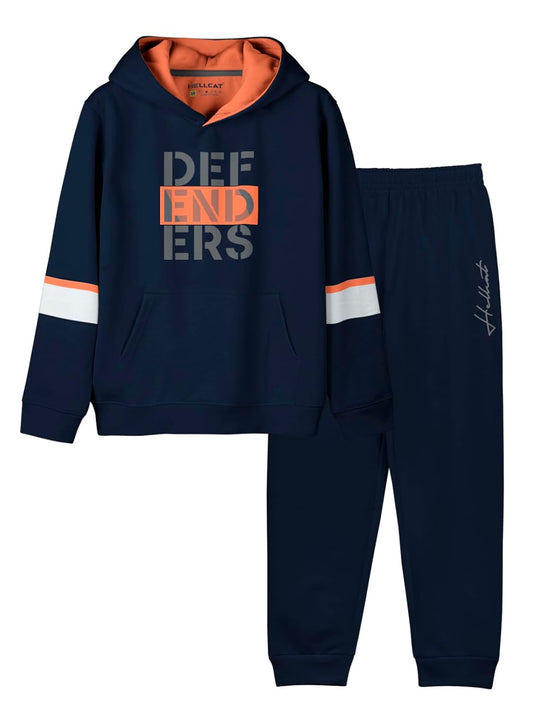 HELLCAT Boys' Cotton Blend Hoodie & Jogger Set