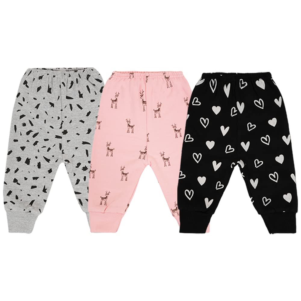 3-Piece Baby Fleece Winter Pants Set