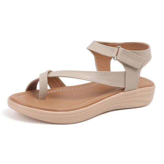 Vendoz Women's Stylish Slip-On Sandals: Wedge Heels I Flat I Casual for Everyday Use I Comfortable & Lightweight for Girls & Women