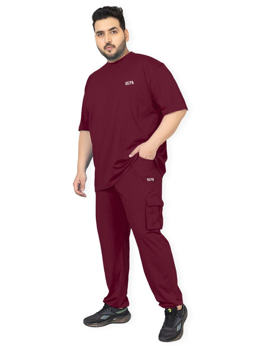 KEPA Men's Coord Set: Stylish Track Suit for Summer, Gym, & Travel | Korean-Inspired