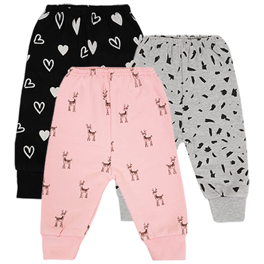 3-Piece Baby Fleece Winter Pants Set