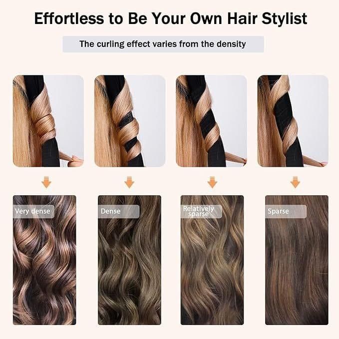 Heatless Curling Rods with Hooks