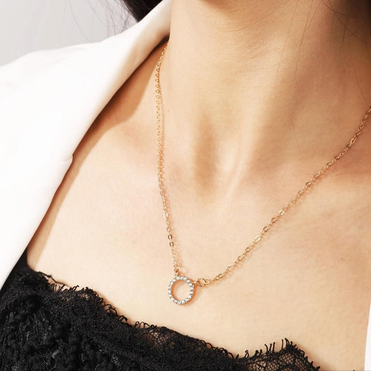 Women's Stone Pendant with Chain (Artificial)