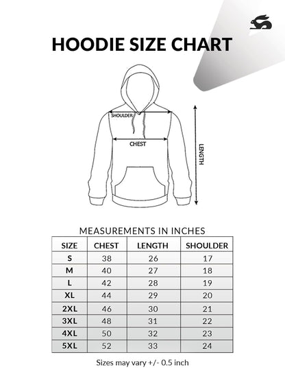 ADRO Men's 320 GSM Hoodie: Soft, Warm Cotton Fleece - Regular Fit & Plus Size Available.