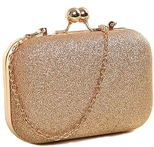 TOOBA Sparkle Design Clutch Purse for Women - Bridal, Party, Wedding-Appropriate Handbag