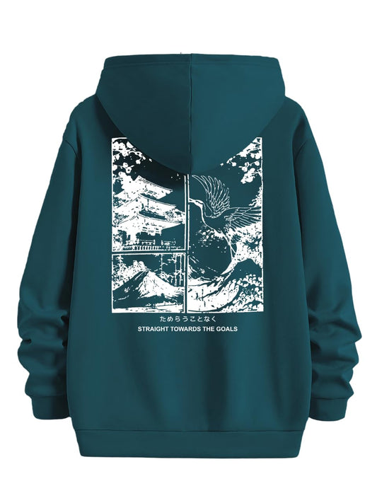 TAGAS Men's Hooded Sweatshirt: Stylish Winter Wear for Men | Available in Sweatshirt Size.