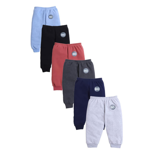 EIO Cotton Kids' Pajama Pants - Unisex Combo Pack | Soft, Breathable Sleepwear