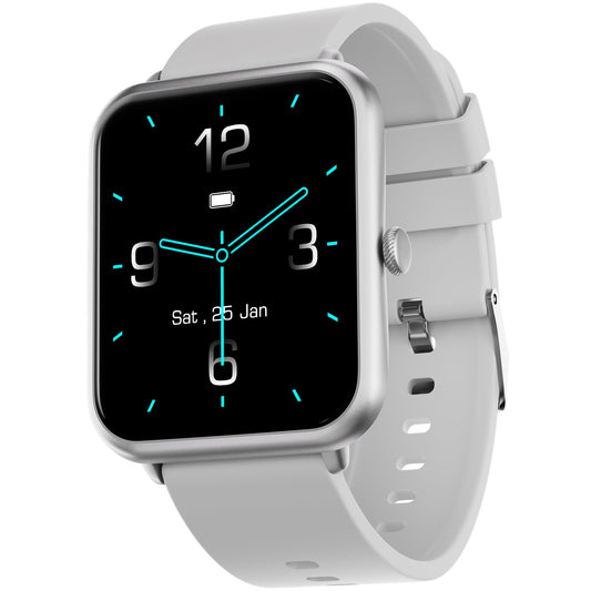 Fire-Boltt Ninja Pro Smartwatch: Bluetooth Calling, HD Display, AI Assistant, 100 Sports Modes, SpO2, Heart Rate, Dual Chip – Grey (unisex).