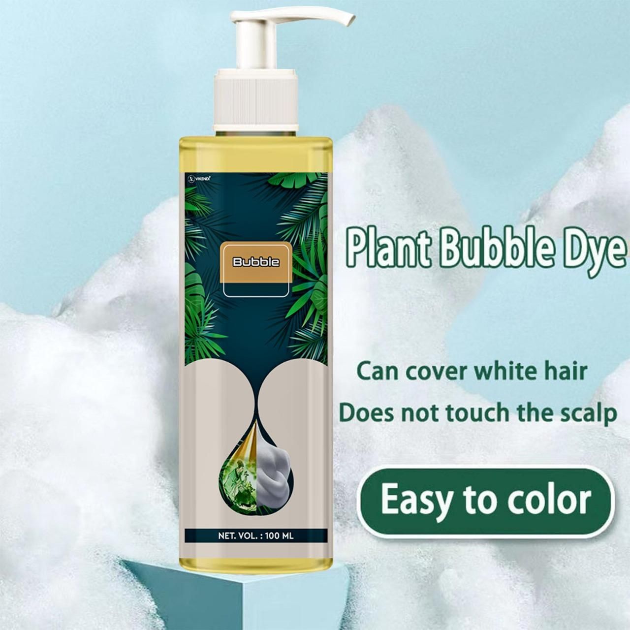 Natural Plant Bubble Hair Dye