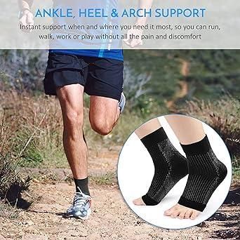 Swelling Arch Heel Socks