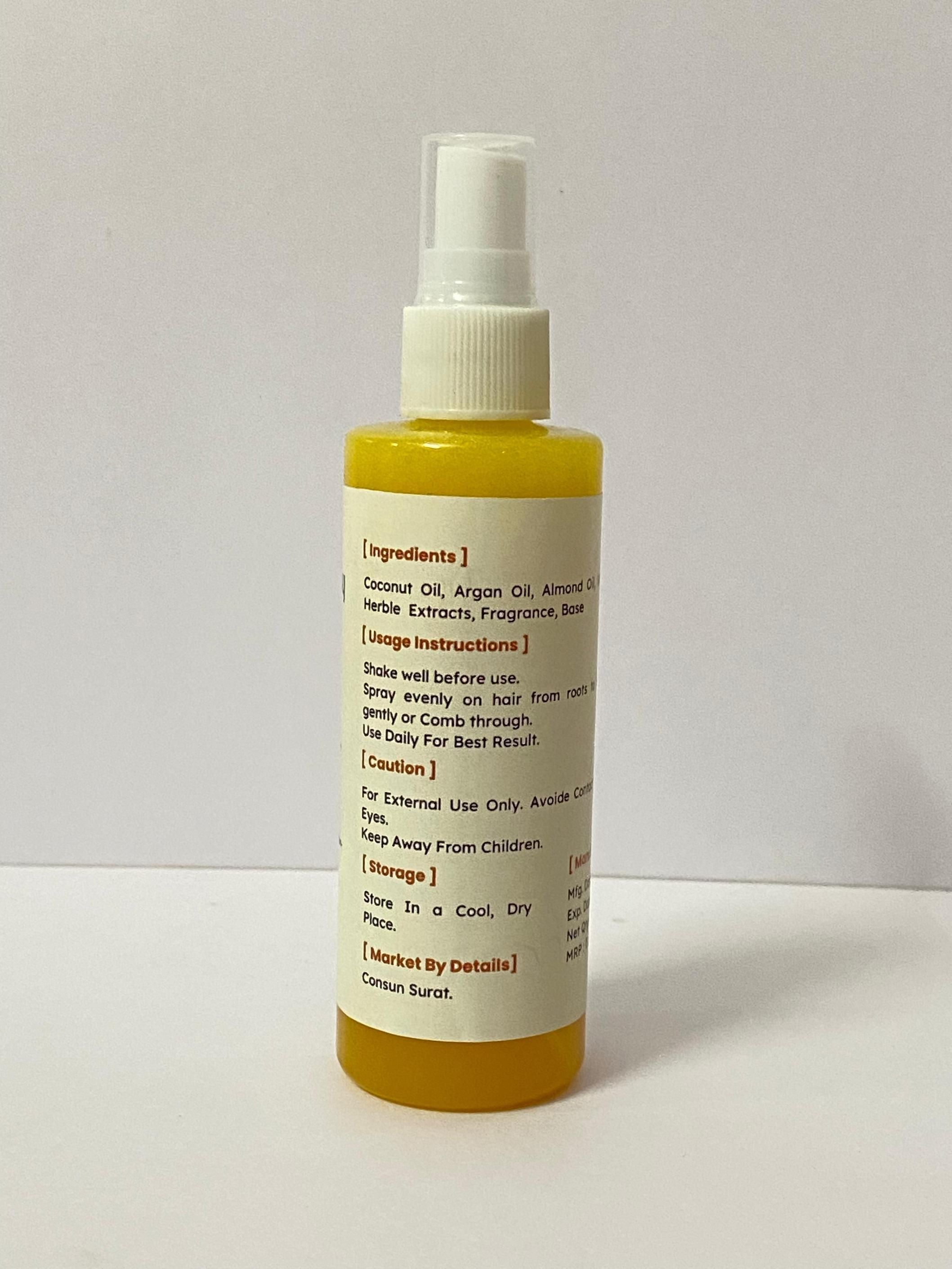 Hair Oil Spray for Dry & Fizzy Hair
