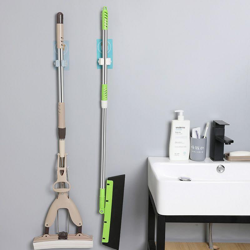Mop Broom Holder-Wall Mounted Cartoon Mop,