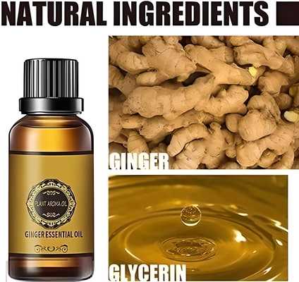 Belly Drainage Ginger Oil