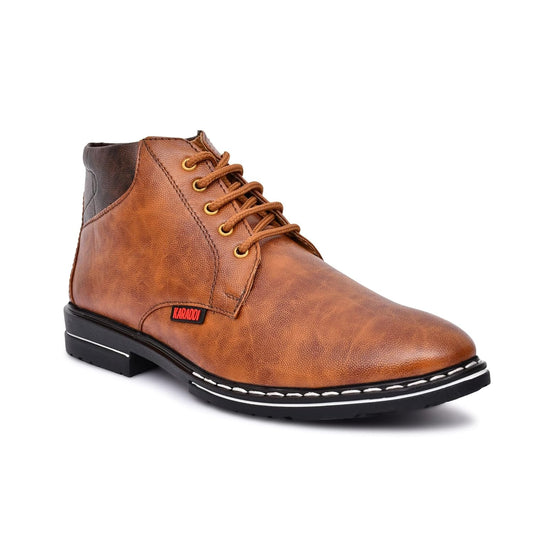 Karaddi Men's Casual Ankle Boots - Style 642: High Quality, Comfortable Footwear.