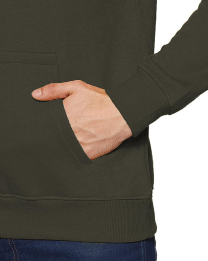 ADRO Men's 320 GSM Hoodie: Soft, Warm Cotton Fleece - Regular Fit & Plus Size Available.