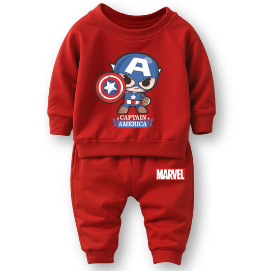 Mickey Cotton Kids' Coordinating Set: T-Shirt & Pants with Print