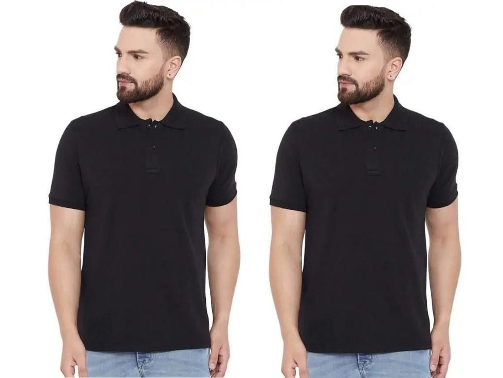 Mens Polo Neck T-Shirt