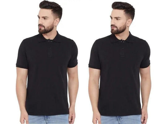 Mens Polo Neck T-Shirt