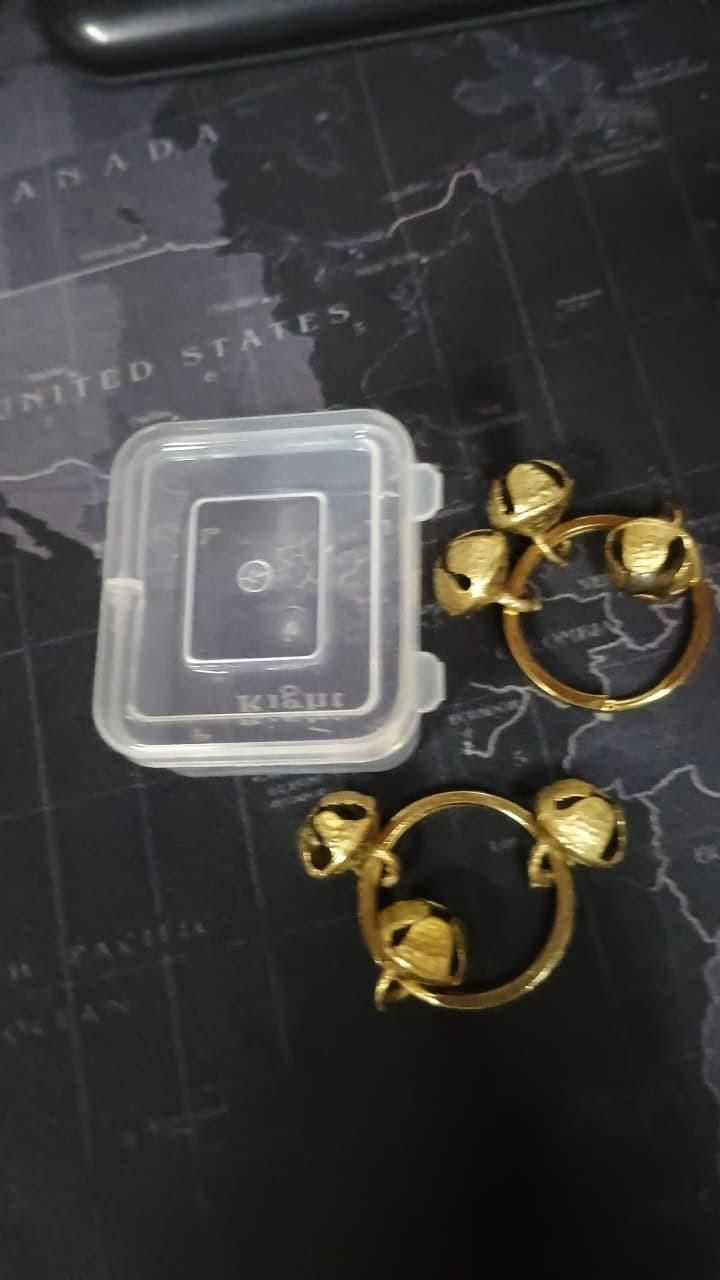 Clapping Brass Finger Ring