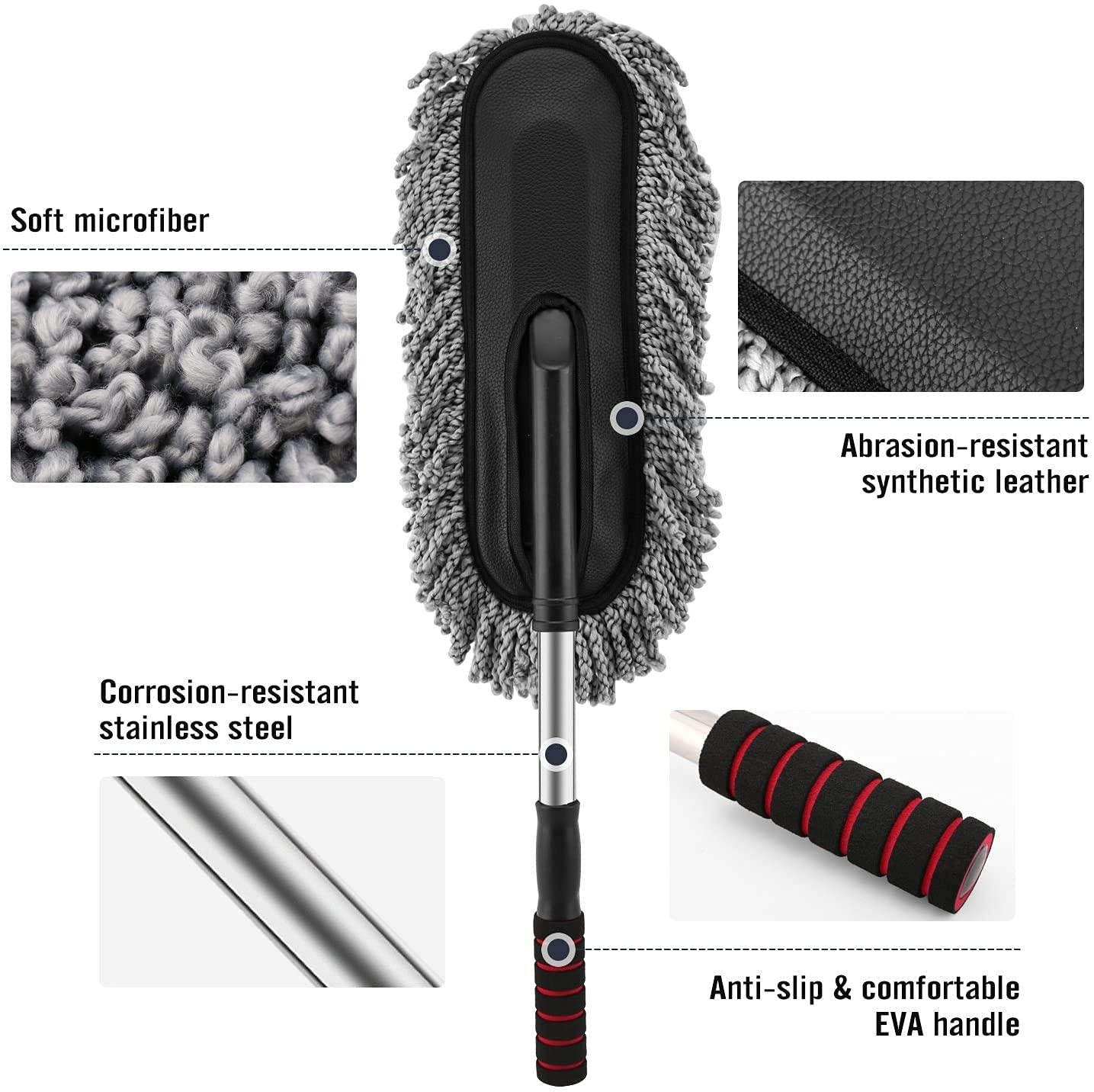 Retractable Flexible Microfiber Car Duster