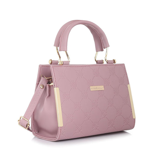 ROSS Brown Women's Synthetic Leather Mini Satchel Bag