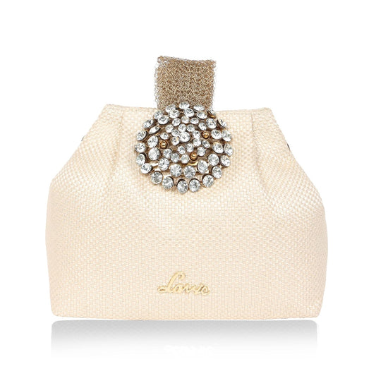 Lavie Women's Tiana Embellished Potli | Ladies Purse Handbag