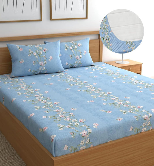 Premium Heavy Cotton King-Size Fitted Sheets