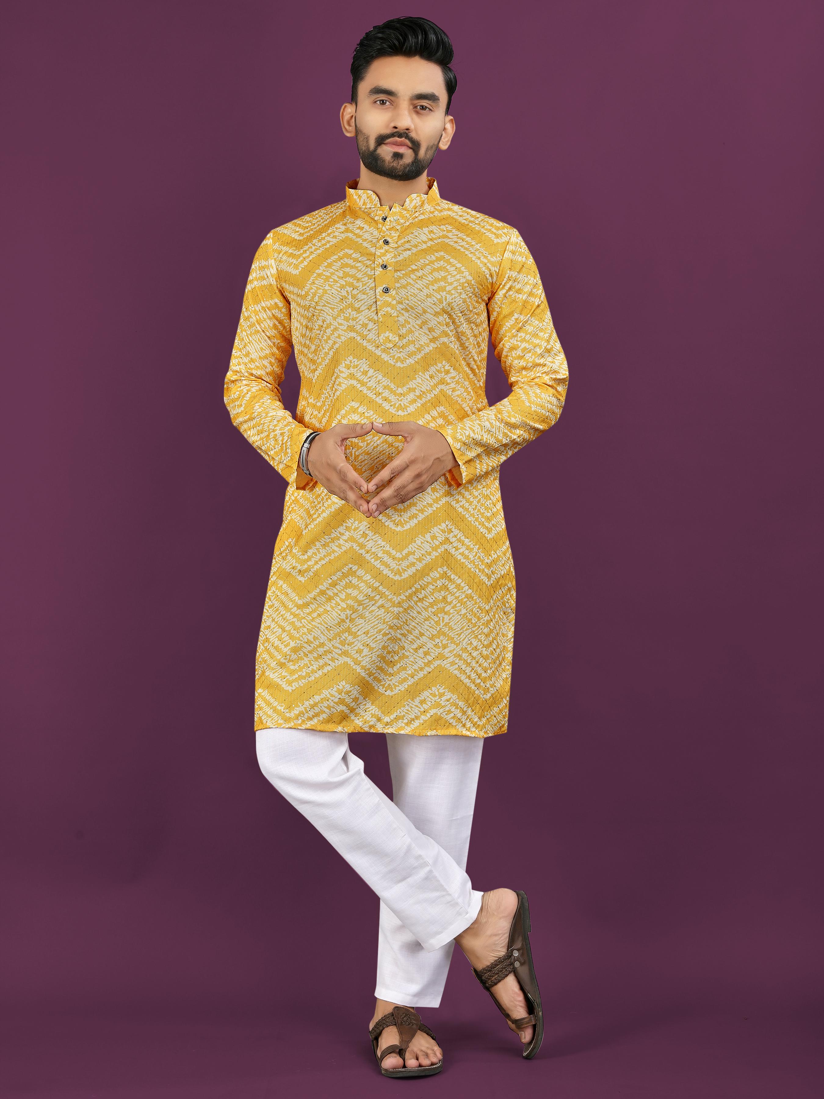 RAYON DIGITAL PRINT KURTA PAJAMA