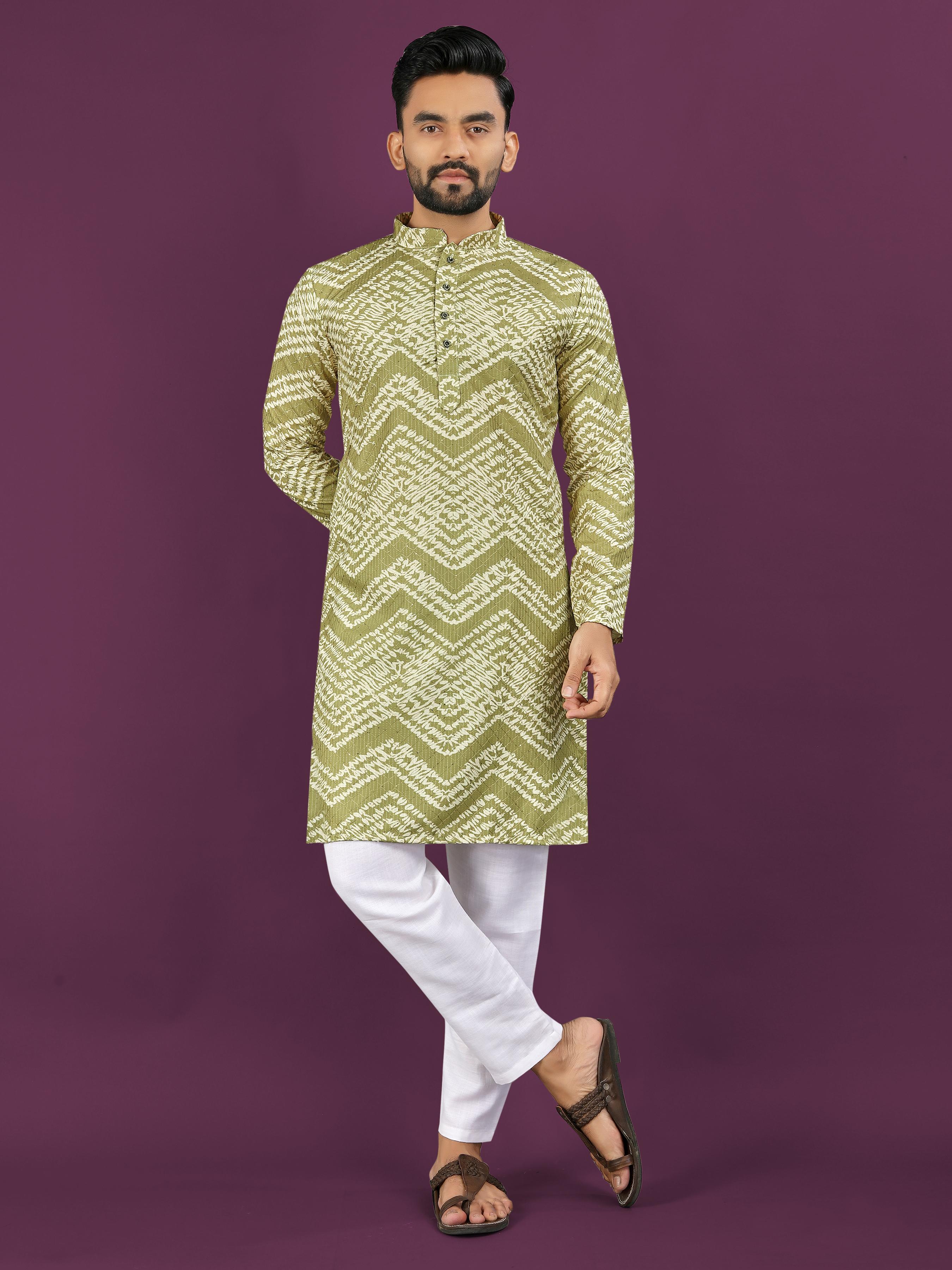 RAYON DIGITAL PRINT KURTA PAJAMA