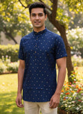 Casual Wear Men Short Kurta@F