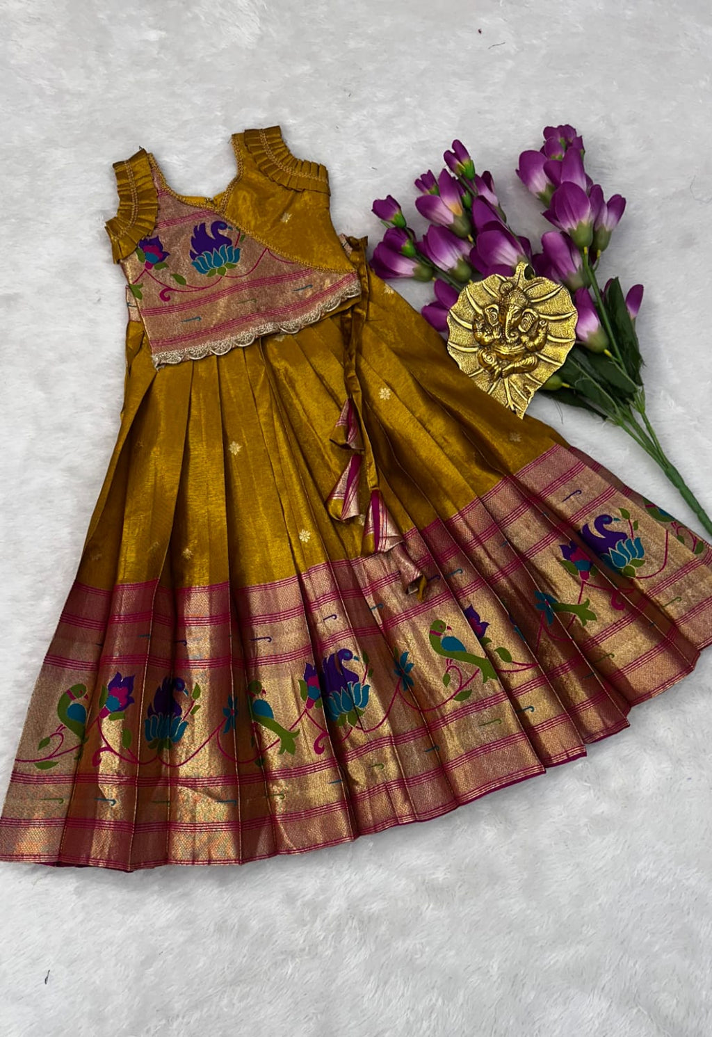 KIDS SPECIAL PAITHANI LEHENGA CHOLI