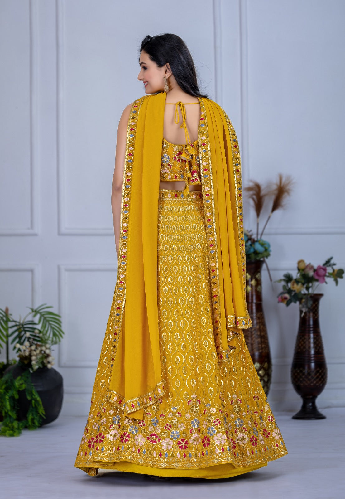 Royal threads. Modern souls. Presenting our latest lehenga collection@F