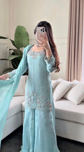 Stylish Georgette Fancy Suit@F