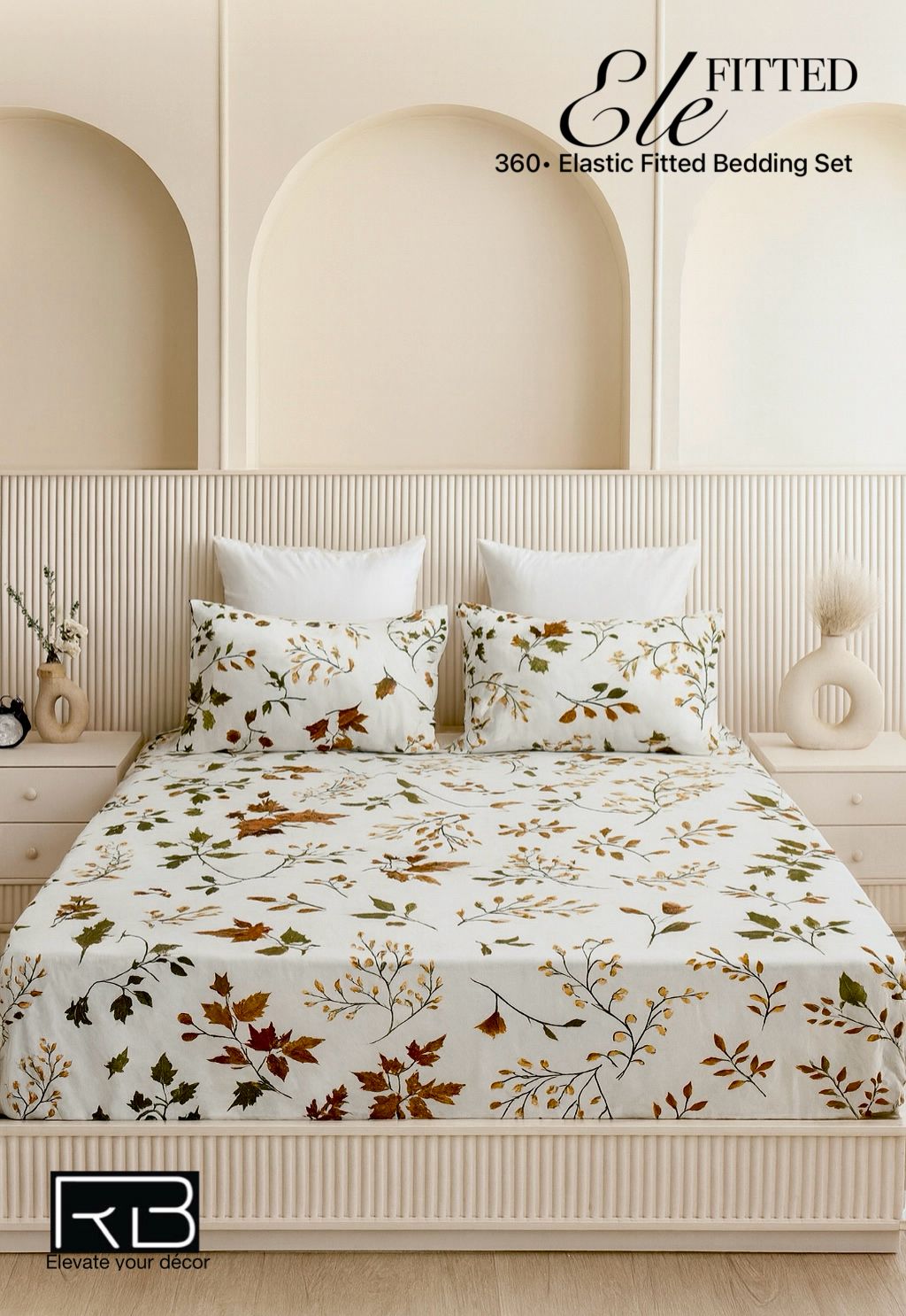 ELASTIC FITTED BEDSHEET(RB)