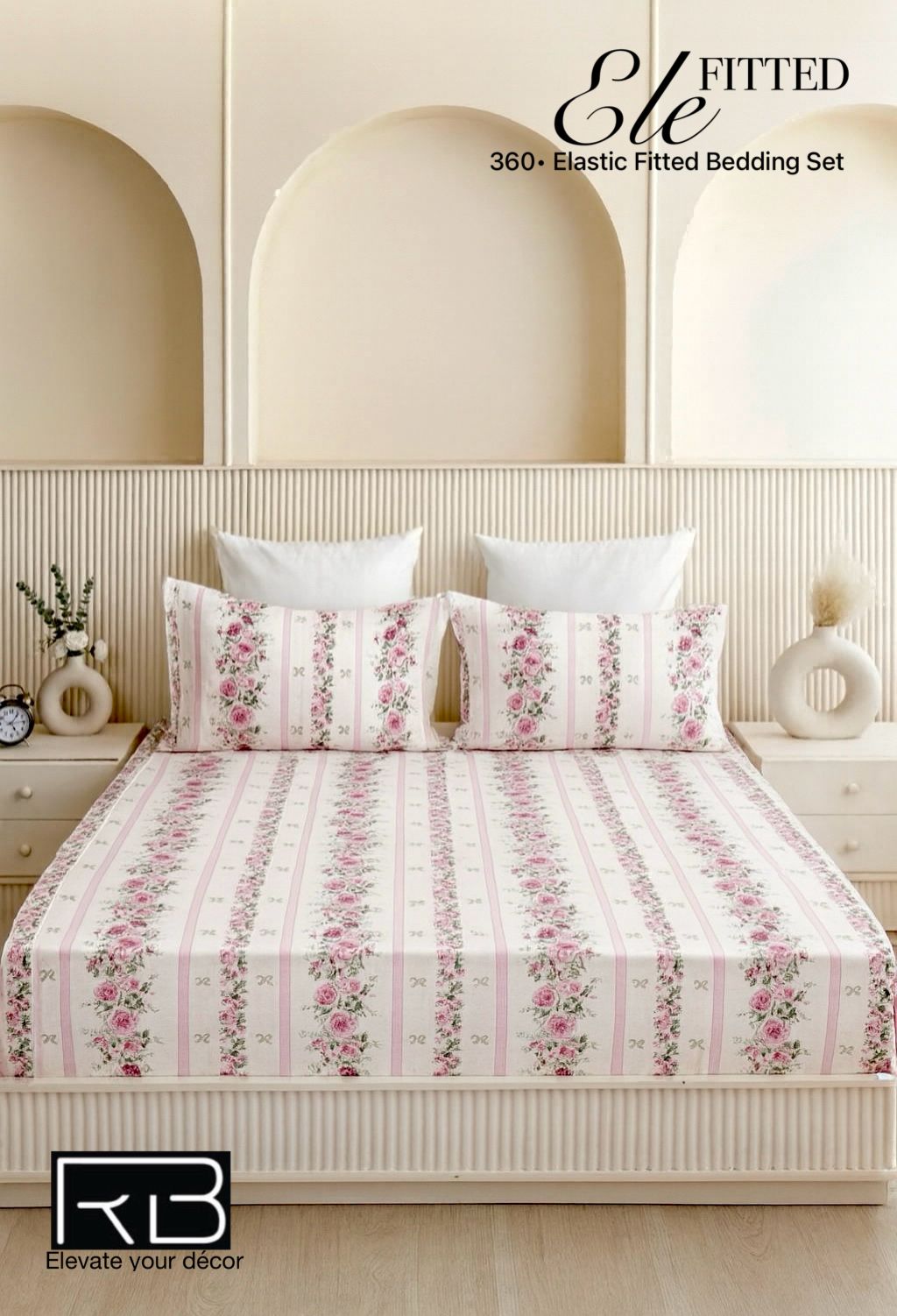 ELASTIC FITTED BEDSHEET(RB)