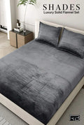 SHADES WARM FLANNEL BEDSHEET PREMIUM SOLID PASTEL SOLID WARM@RB