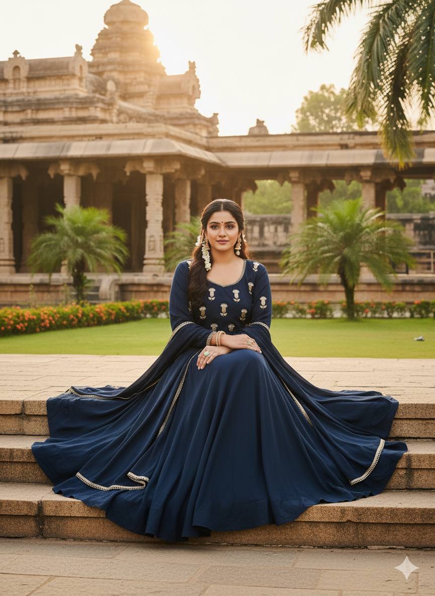 Prabha Premium Designer Anarkali@F