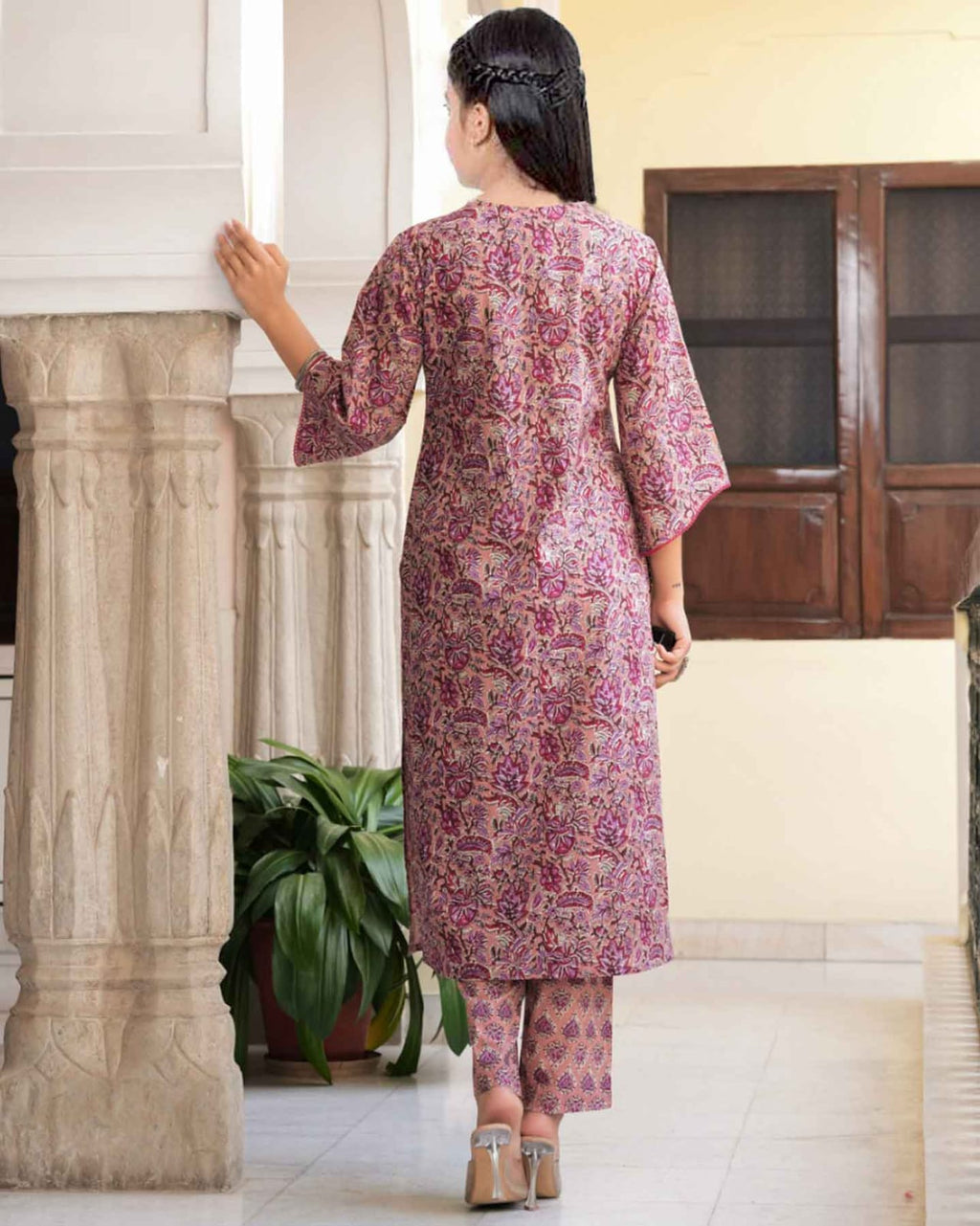 Women Viscose Rayon Kurta Pant Dupatta Set@F