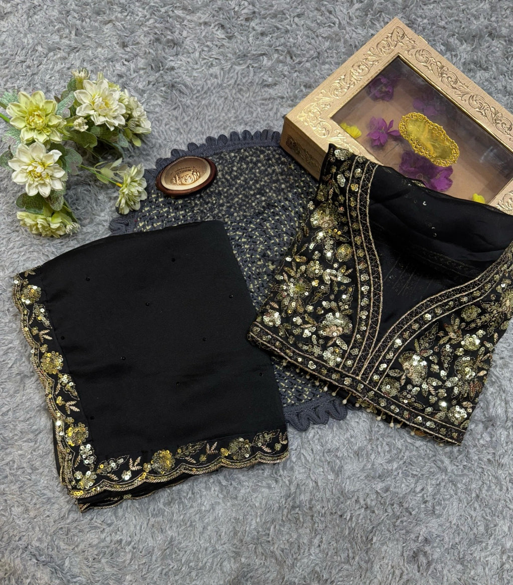 RANGOLI ARTSoft Organza Saree @f