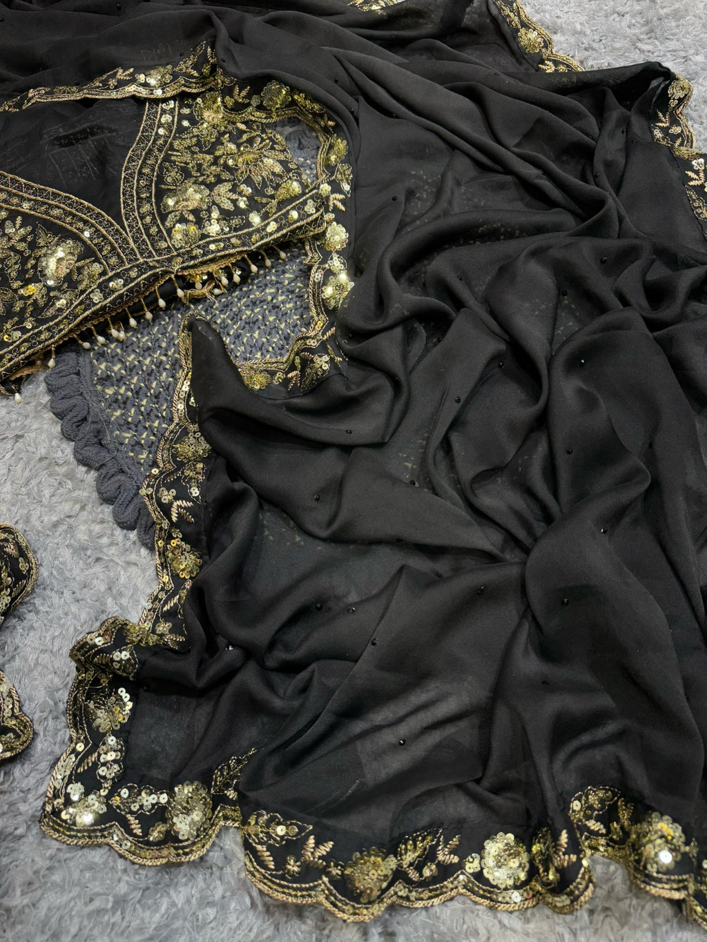 RANGOLI ARTSoft Organza Saree @f